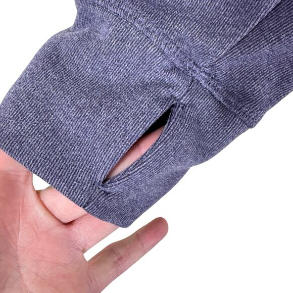 Zobha Purple Long Sleeve Mock Neck Cropped Athleisure Pullover Women's Size M - Picture 3 of 5